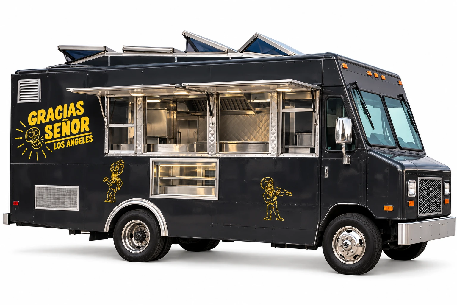 Gracias Señor food truck — photo-based promotional cutout